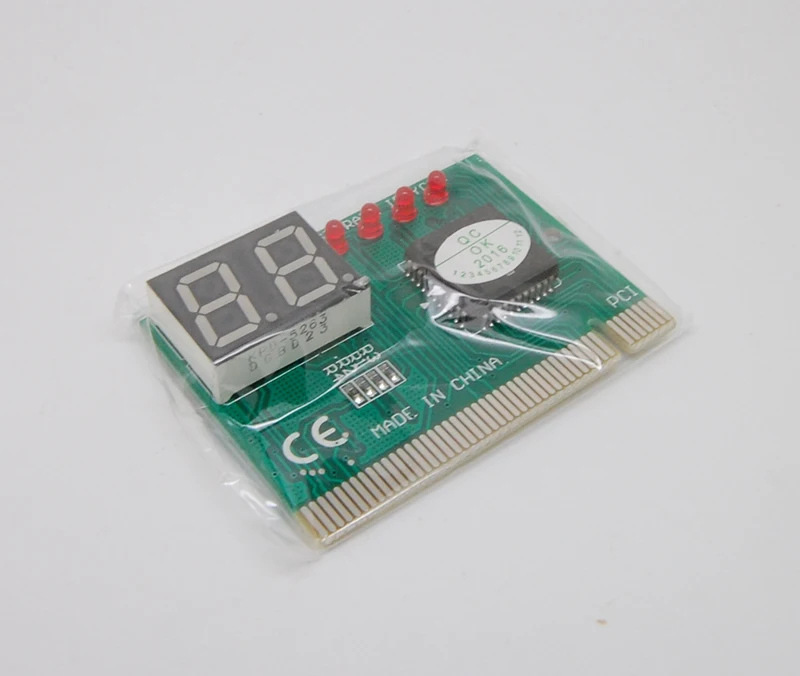 Диагностический анализатор материнской платы PCI 2 значный Анализатор для