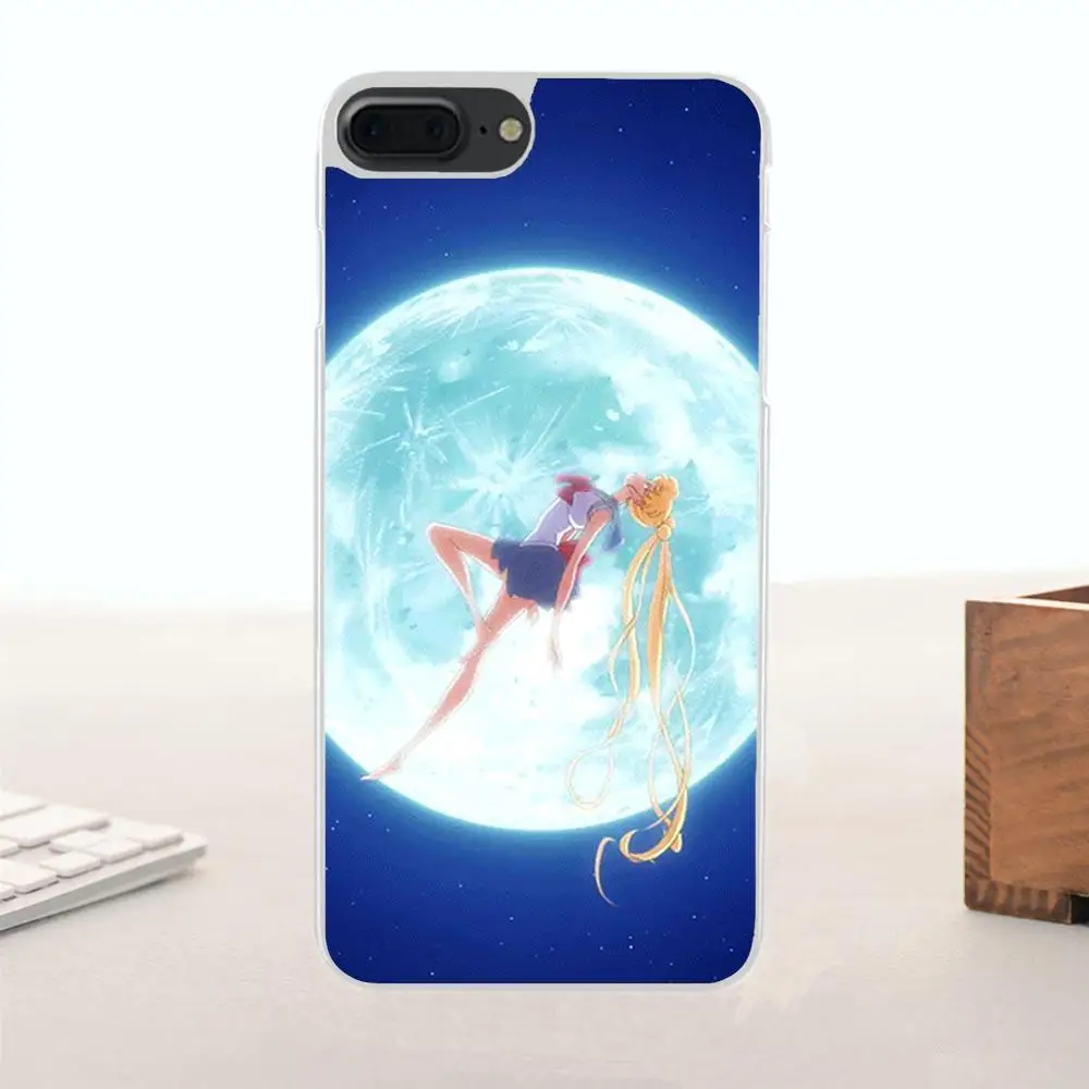 Diy рисунок ТПУ Сейлор Мун девушка для Apple iPhone 4 4S 5 5C SE 6 6S 7 8 Plus X | Мобильные телефоны