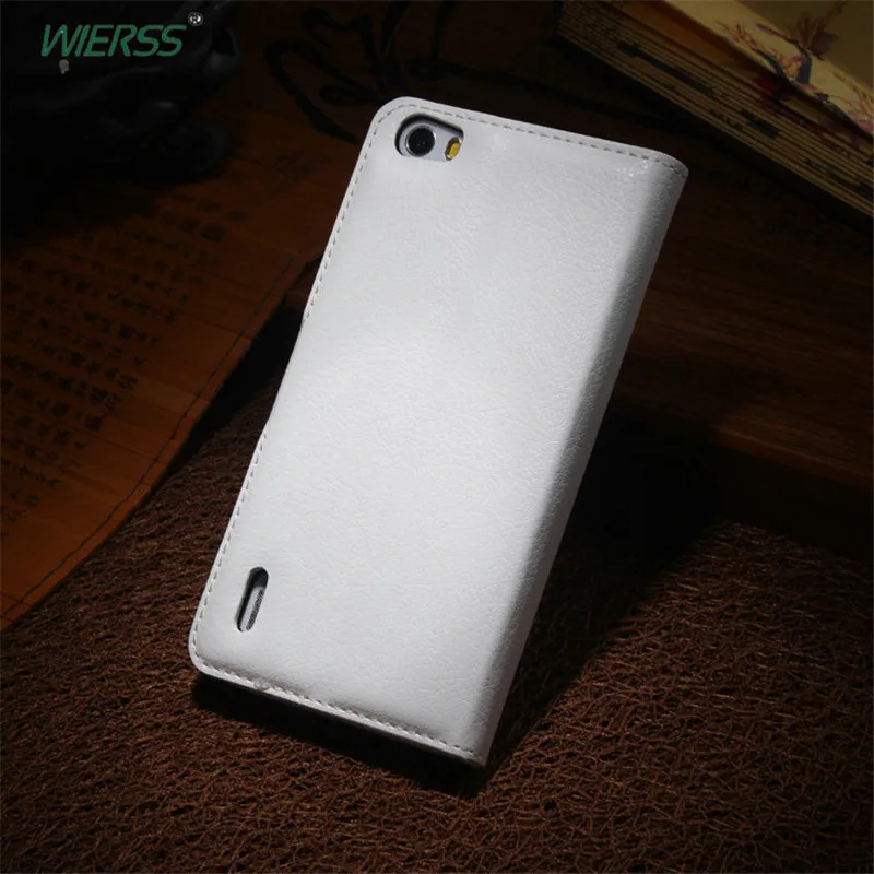 Роскошный кожаный чехол-книжка для huawei Honor 6, H60-L01, H60-L02, H60-L04, 5 дюймов, задняя крышка, чехол-кошелек, чехол+ карта+ подставка