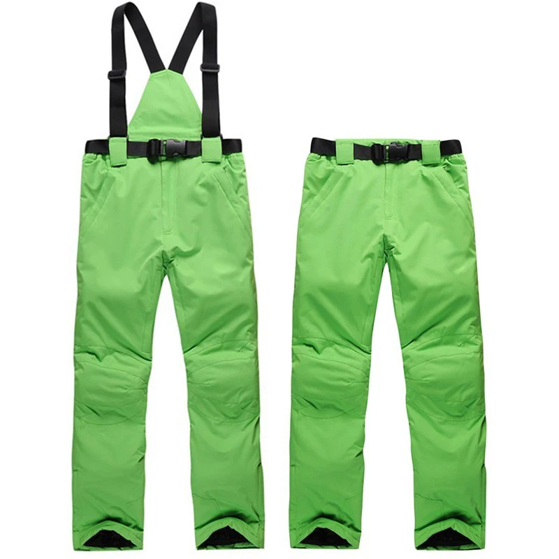 Бесплатная доставка женские лыжные штаны однотонные водонепроницаемые