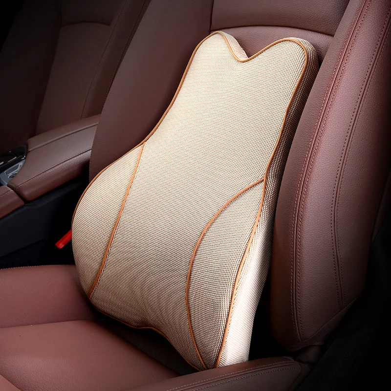 Memory Foam машинный Поясничный поддерживающий заднюю подушку для вождения автомобиля сиденья позвоночника поясная подушка с эргономичным дизайном автомобильные аксессуары