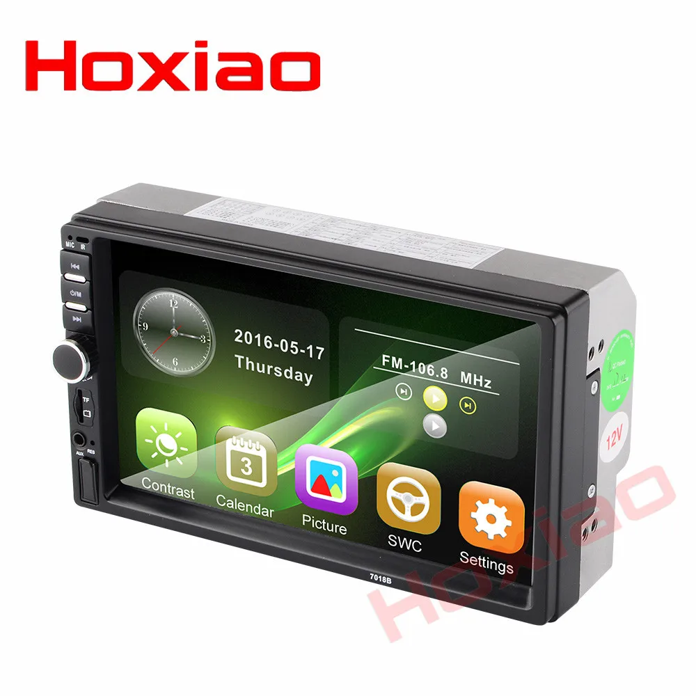 2 din автомагнитола 7 &quotHD сенсорный экран плеер MP5 SD/FM/MP4/MP3/USB/AUX/Bluetooth автомобильный