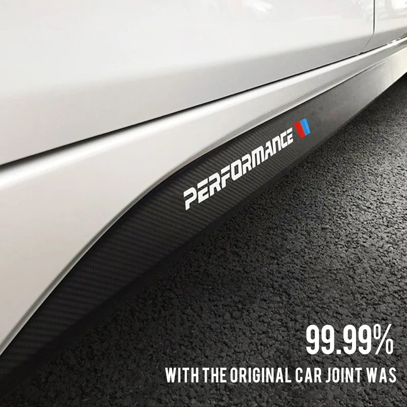 Наклейка для стайлинга автомобиля эмблема BMW F22 F23 F30 F32 F33 X5 F15 F85 E60 E61 боковая юбка