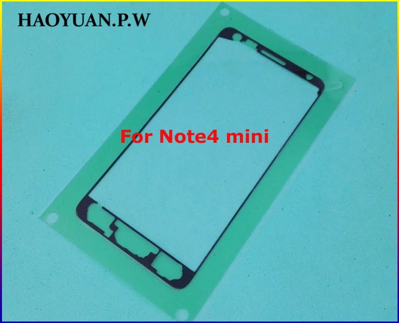 HAOYUAN. P. W наклейка Передняя ЖК-рамка панель Лицевая панель клей для samsung Galaxy Note 1 2 3 lite 4 mini 5 Edge клейкая лента