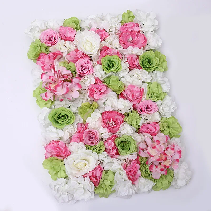 Wedding Background Flower Wall Artificial Shop Window Decoration Rose Hydrangea Carpet Stage Layout | Дом и сад