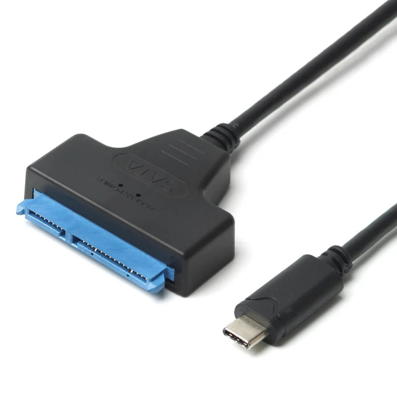 Адаптер для жесткого диска SATA III USB 3 1 Type C (USB / Thunderbolt 3) SCLL|Компьютерные кабели и