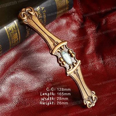 Новая высококачественная Европейская классическая синяя Нефритовая рукоятки