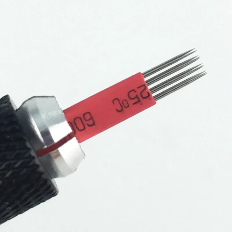 100 шт. Подробная информация о 3D Перманентный макияж бровей Тату иглы