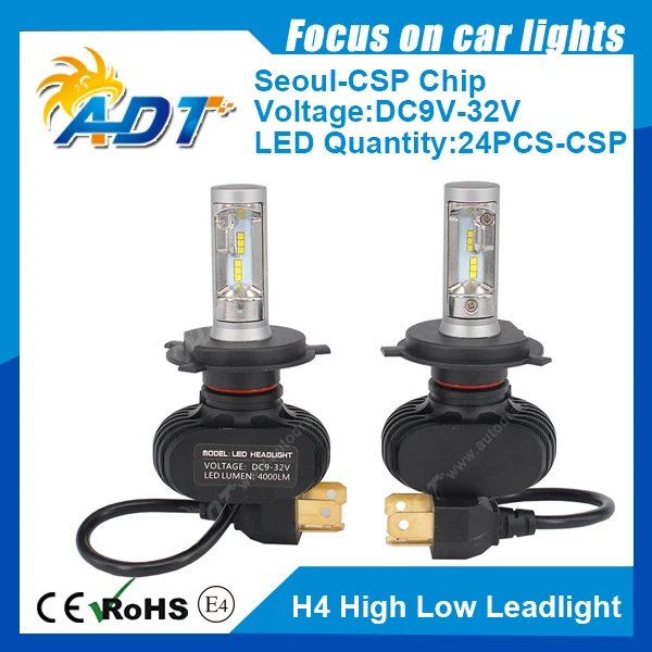 Однолучевая светодиодная противотуманная фара H7 для Volvo C70 DC9V-32V Se-oul-CSP 4000LM 6000K Feb-98/