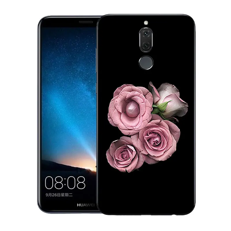 Мягкий силиконовый чехол для Huawei Mate 10 Lite / Nova 2i/maimangoill с принтом lite|Бамперы| |