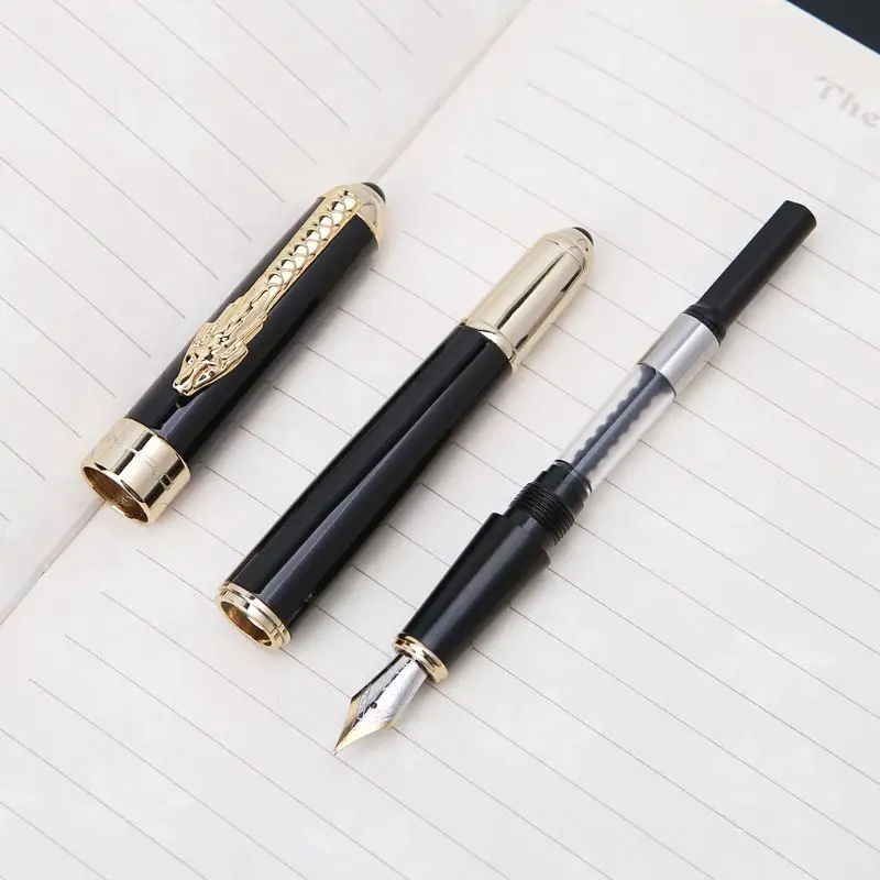 Jinhao 1000-A модный перьевая ручка бизнес-студенческий средний тонкий перьевая ручка для каллиграфии офисный инструмент для письма