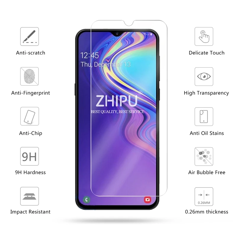 2 шт закаленное стекло для samsung Galaxy M10 M20 M30 M40 защитное стекло 2.5D 9H закаленное стекло для samsung M10s M30s пленка