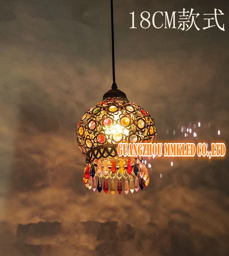 Богемная американская люстра в средиземноморском стиле для бара ресторана лампа