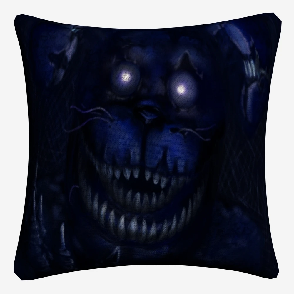 Чехол для подушки Five Nights At Freddys из хлопка и льна 45x45 см, декоративный чехол для подушки на диван, домашний декор, наволочки Almofada