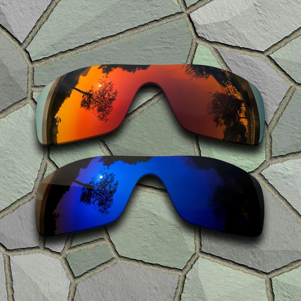 

Сменные поляризационные линзы для солнцезащитных очков Oakley Batwolf, красные, оранжевые и фиолетовые синие