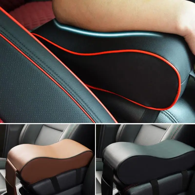 Universal New Car Armrest Pad Auto Armrests Center Console Arm Rest Seat Box Vehicle Protective Leather | Автомобили и мотоциклы