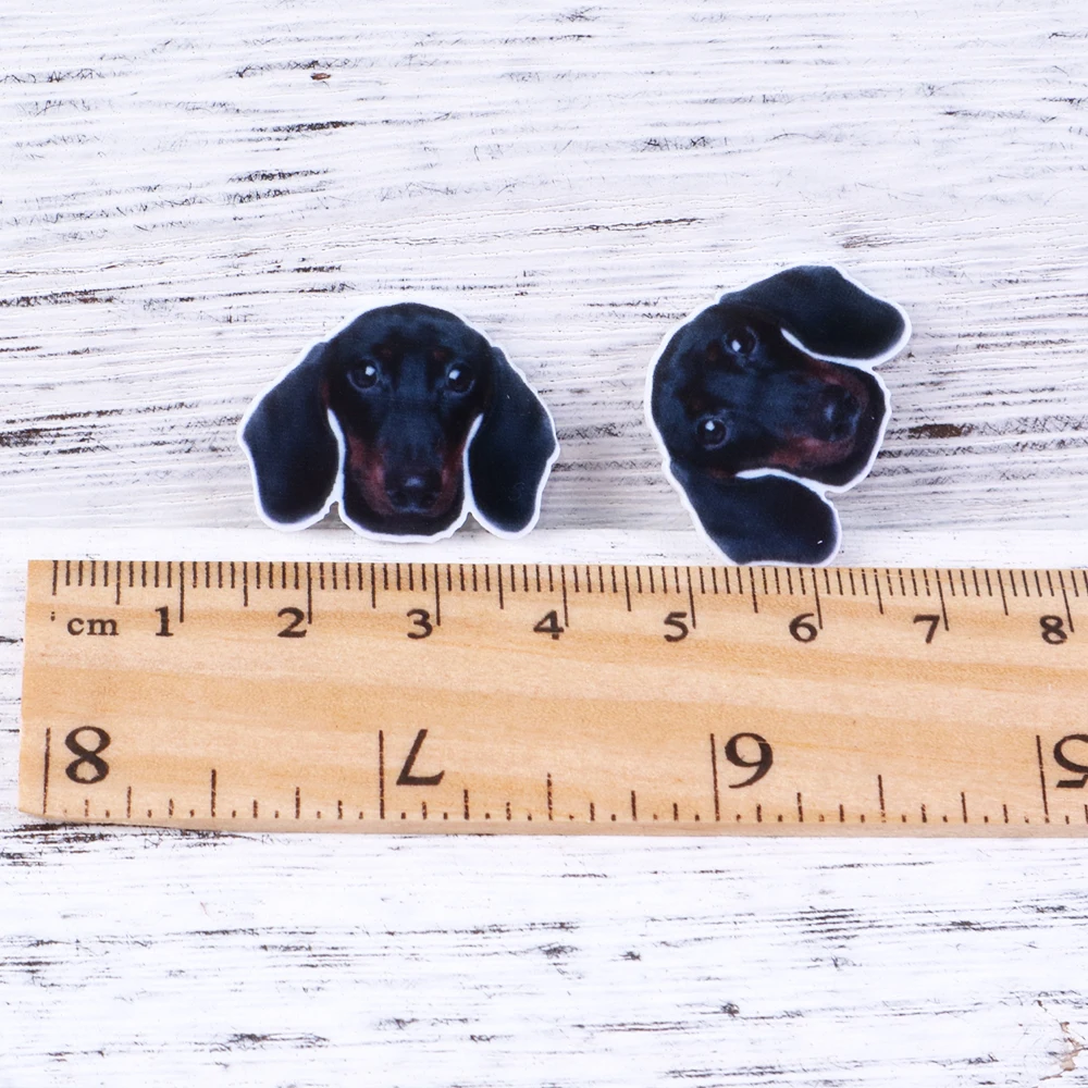 David Accessories Пластик пластический строгальный станок собака животное DIY аксессуары Скрапбукинг ремесло украшения ручной работы, 5Yc5037 - Цвет: 1072865001