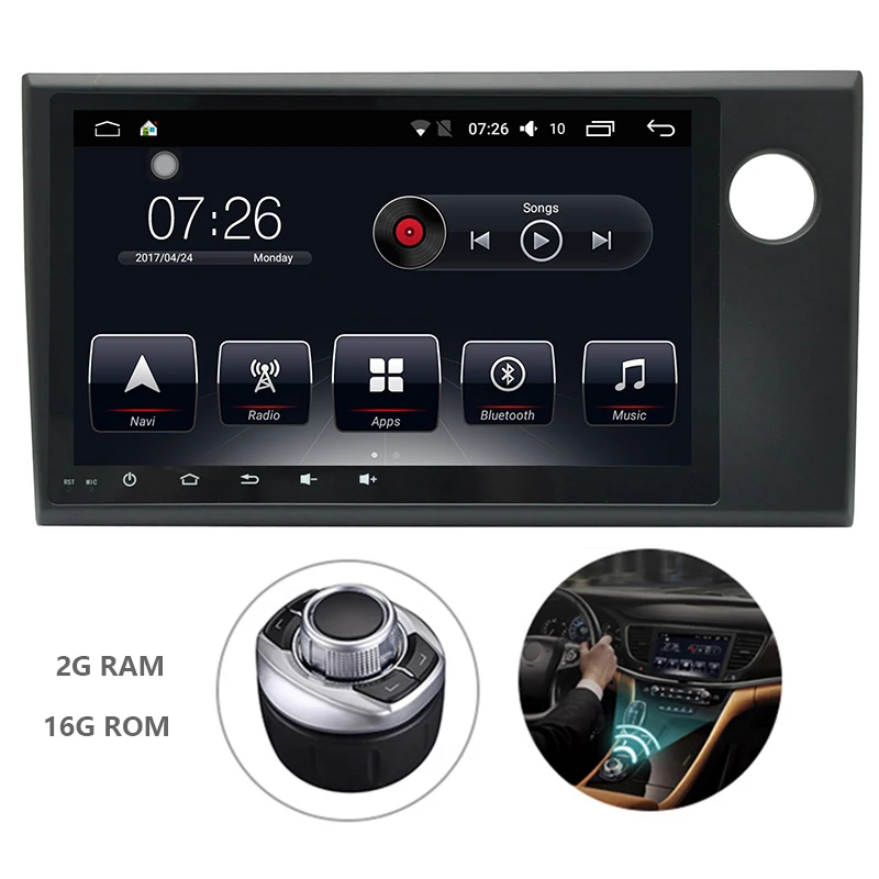 Android 7 1 Din Автомобильный мультимедийный dvd-плеер для Honda BRV 2017 GPS навигационная