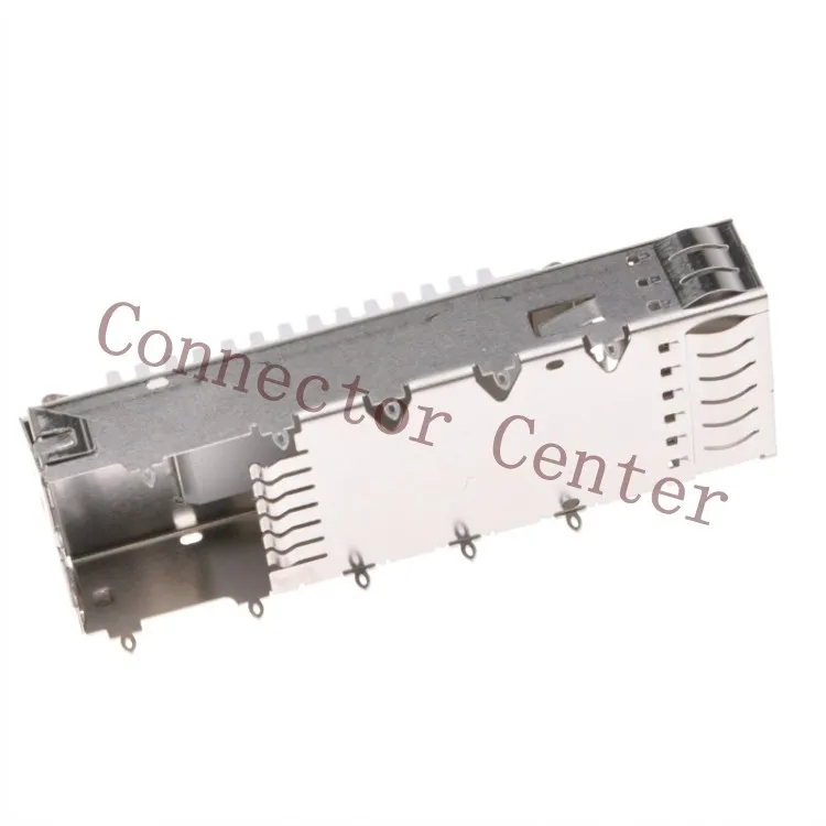 Nextron QSP + клетка в сборе с теплоотводом пресс фиксатор 1 на QSFP клетка|Соединители| |