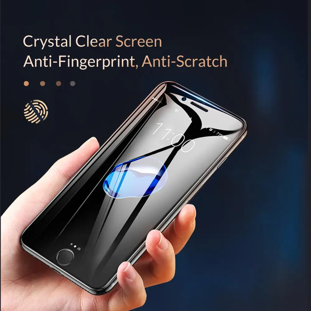 ORICO 2 шт 2.5D полное изогнутое Закаленное стекло протектор экрана для iphone XR защитная