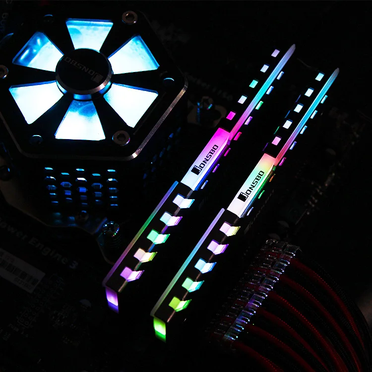 Радиатор ОЗУ JONSBO RGB для жилета с подсветкой 2 шт.|Кулеры и системы охлаждения