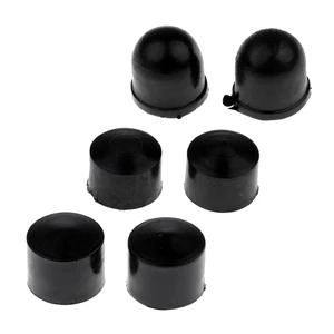 6 шт., сменные поворотные чашечки для скейтборда, Лонгборда, грузовика, резиновые чашечки подходят для большинства грузовиков 3,25 дюйма, 5 дюймов, 7 дюймов