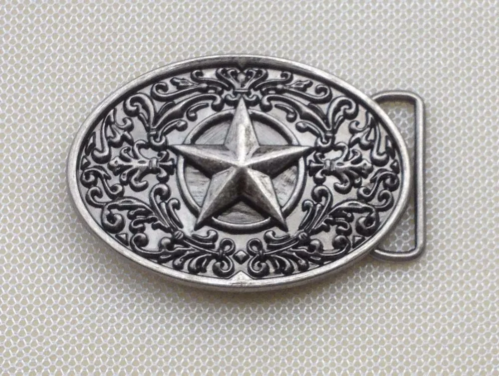 Звездная пряжка для ремня с оловянной отделкой. Товар подходит шириной 4 см