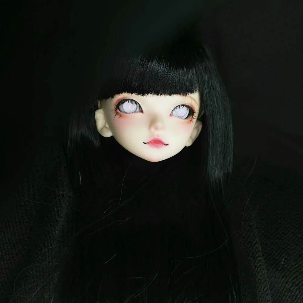 Наруто хирога Хината белые bjd глаза 1/4 1/3/6 1/8 BJd Кукла SD MSD 10 мм 12 мм 14 мм 22 мм 20 мм принт пластик BJD куклы аксессуары