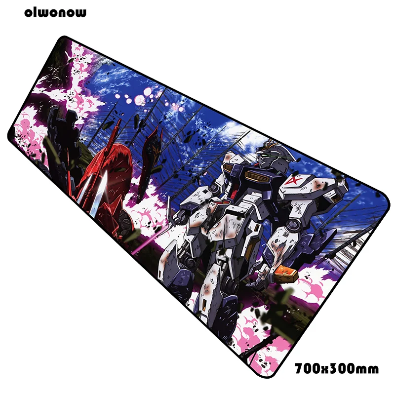 GUNDAM padmouse Новое поступление 700x300x2 мм коврик мышь Notbook компьютерная коврик для мыши esports игровой коврик для мыши геймер коврики для ноутбука - Цвет: Size 700x300x2mm