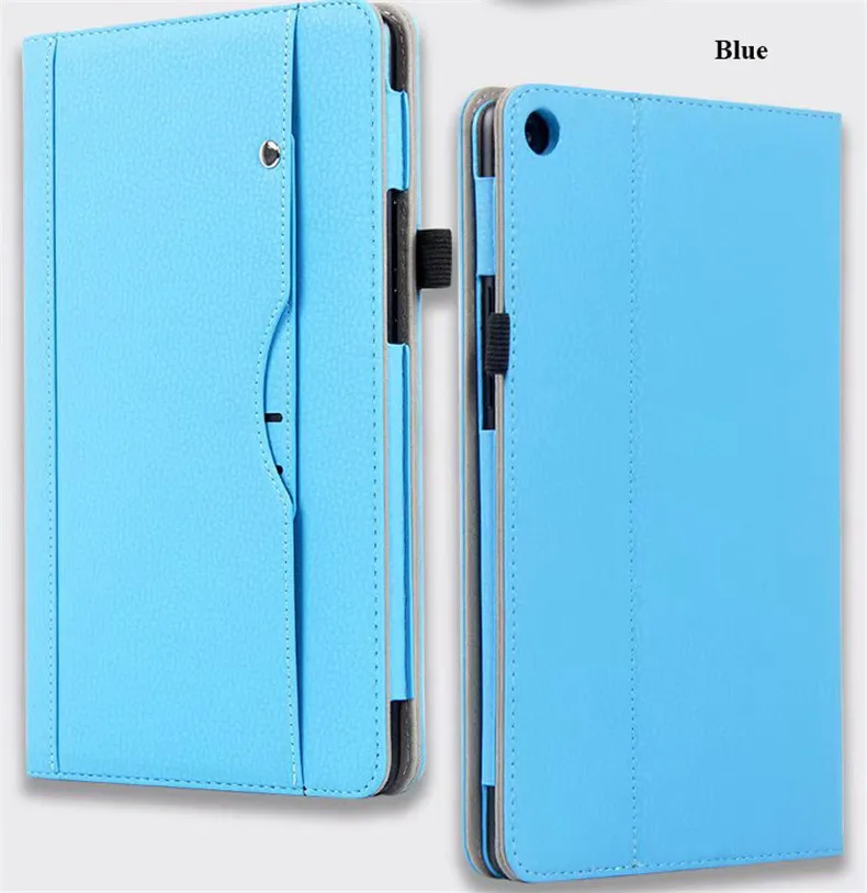 Для Xiaomi mi Pad 4 Plus 10,1 ''чехол из искусственной кожи с магнитной подставкой для Xiaomi mi pad 4 mi pad4 Plus+ защита - Цвет: Blue
