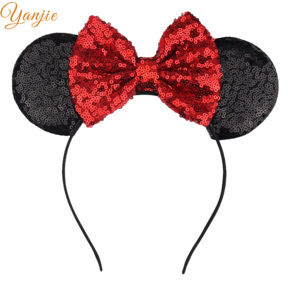 Женский ободок с бантом 5 дюймов блестками|diy hair accessories|hair accessorieshair accessories for kids |