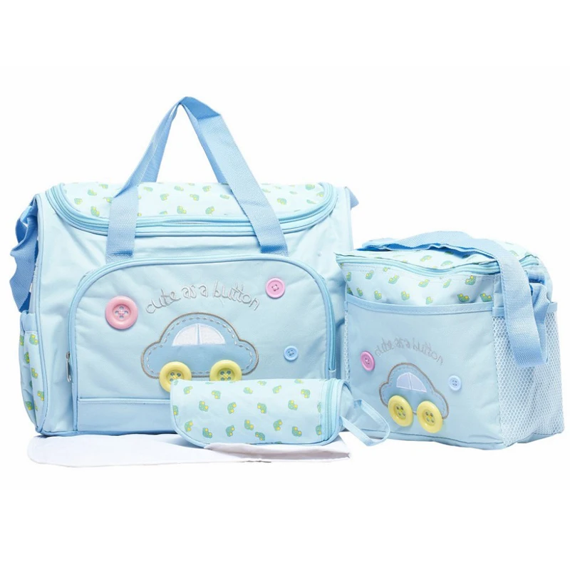 4PCS/Set Women Handbag Tote Baby Shoulder Diaper Bags Durable Nappy Bag Mother for mom High Quality FB0029 | Багаж и сумки