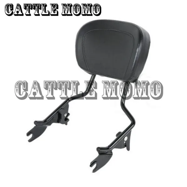 МОТОЦИКЛ Sissy бар вертикальный пассажирский спинка w/Pad сиденье для Harley Touring Street Glide