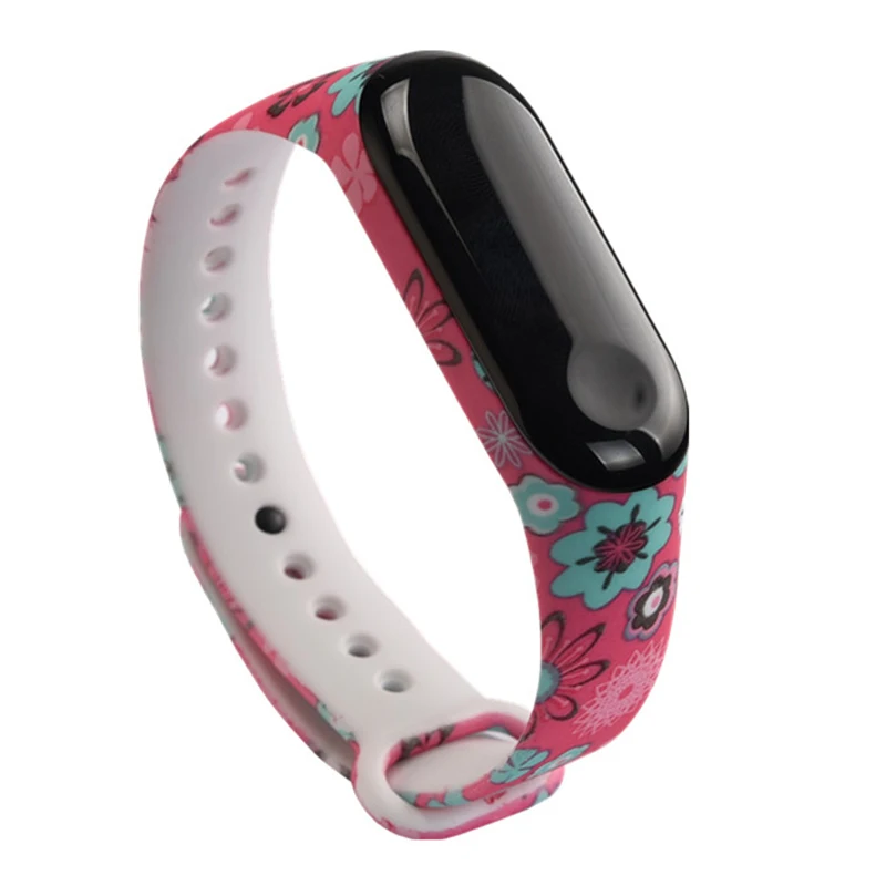 Цветной браслет Correa mi Band 3 4 для Xiao mi band mi 3 Pulseira Band, умный фитнес-трекер mi Store, спортивный ремешок для часов