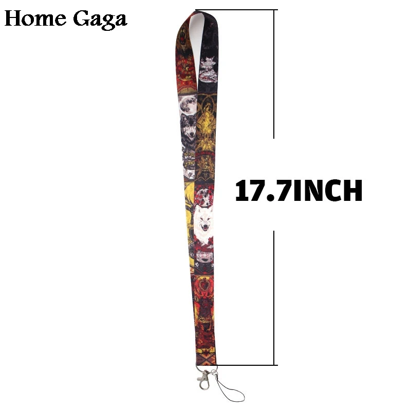 Homegaga Игра престолов фильм шейный ремешок для ключей очки держатель для карт из Бисера Брелок для телефонов камеры лямки D1179