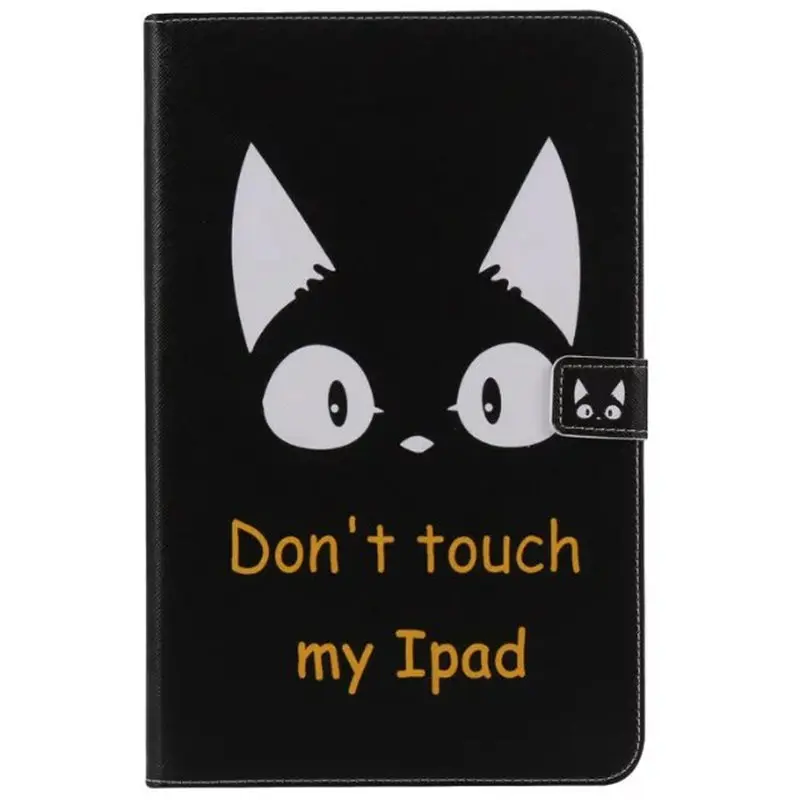 Модный чехол с рисунком кота для samsung Galaxy Tab A A6 10,1 T580 T585 SM-T585 чехол Funda Подставка для планшета