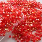 Стразы для маникюра Light SiamRed AB, 2 мм, 3 мм, 4 мм