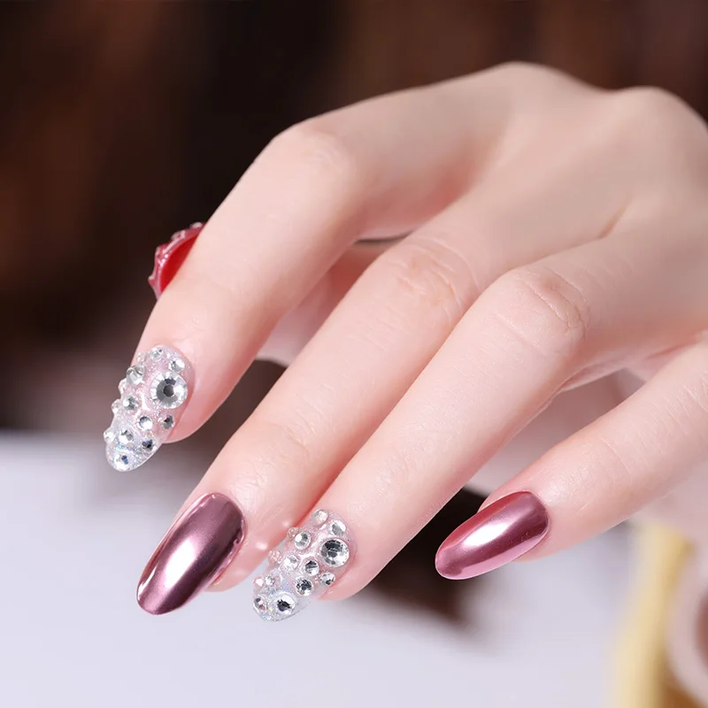 Стразы для дизайна ногтей заклепки смешанные цветные хрустальные камни маркиза