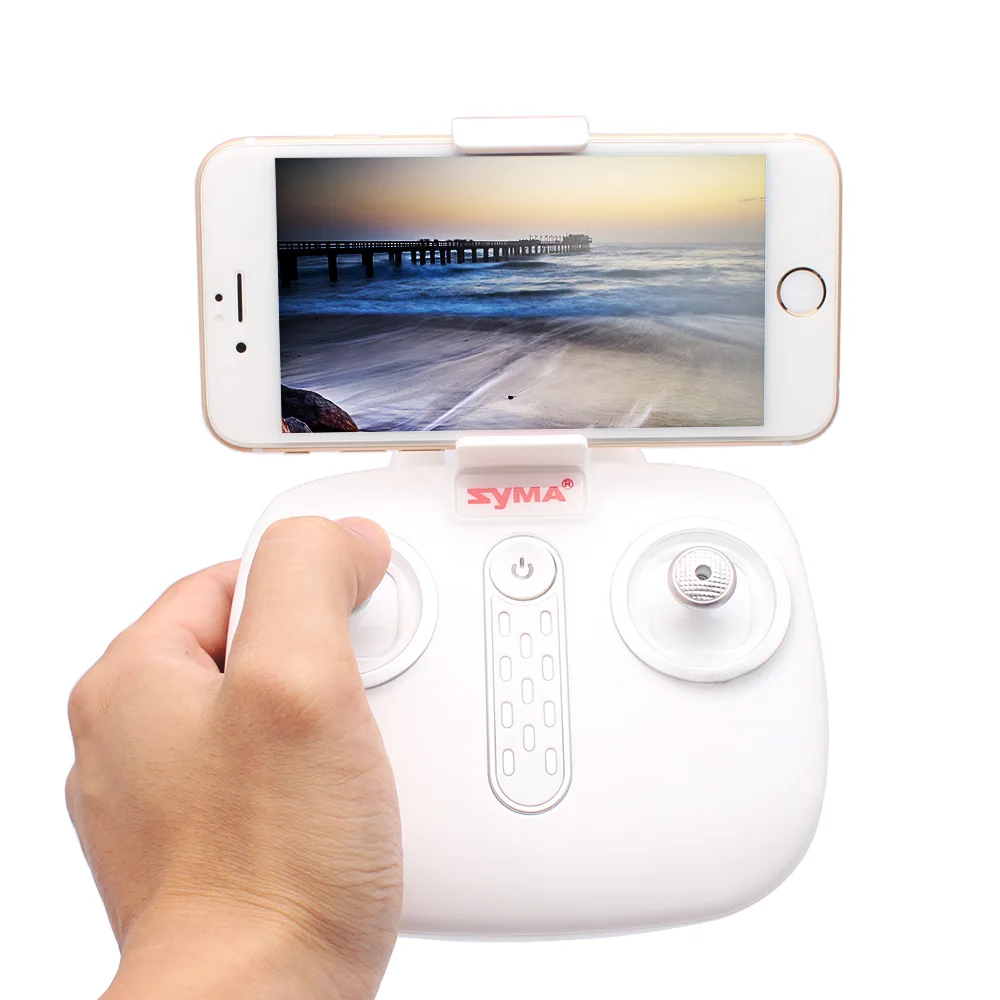 SYMA X21W мини Дрон с HD камерой wifi Вертолет FPV 2 4 ГГц 4CH осевой гироскоп режим удержания