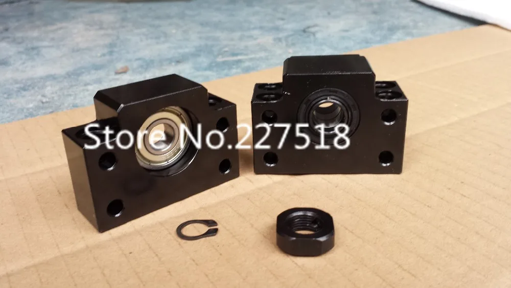 Линейная направляющая SBR16 SBR20 + шариковые винты RM1605 SFU1605 BK/BF12 Корпус гайки муфты
