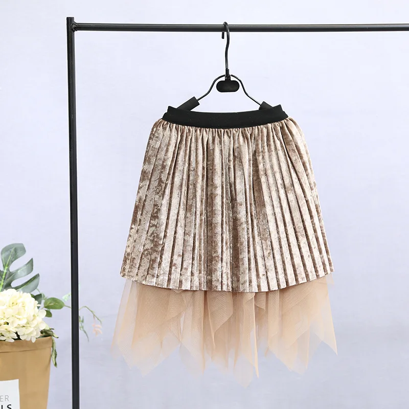 2018 новая зимняя детская одежда для девочек необычная с обеих сторон бархатная