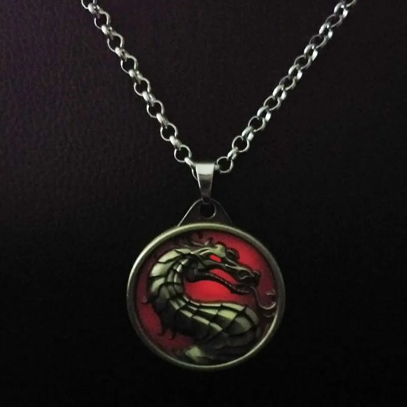 Новинка 2017 светящееся ожерелье в стиле ретро сверкающее панк с изображением