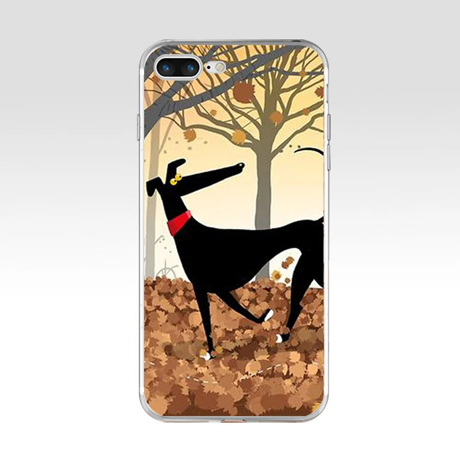 10 139AQ борзая семафор силиконовый чехол-накладка из мягкого ТПУ для Apple iPhone 6 6S 7 8 plus - Цвет: 10