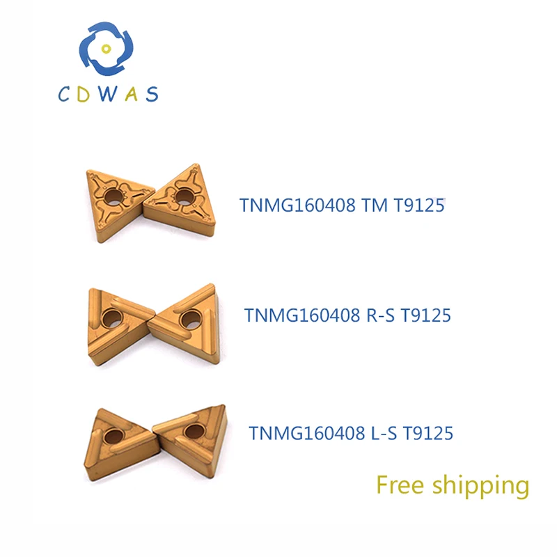 Tungaloy TNMG160408 TM / R S T9125 высококачественный твердосплавный внешний токарный