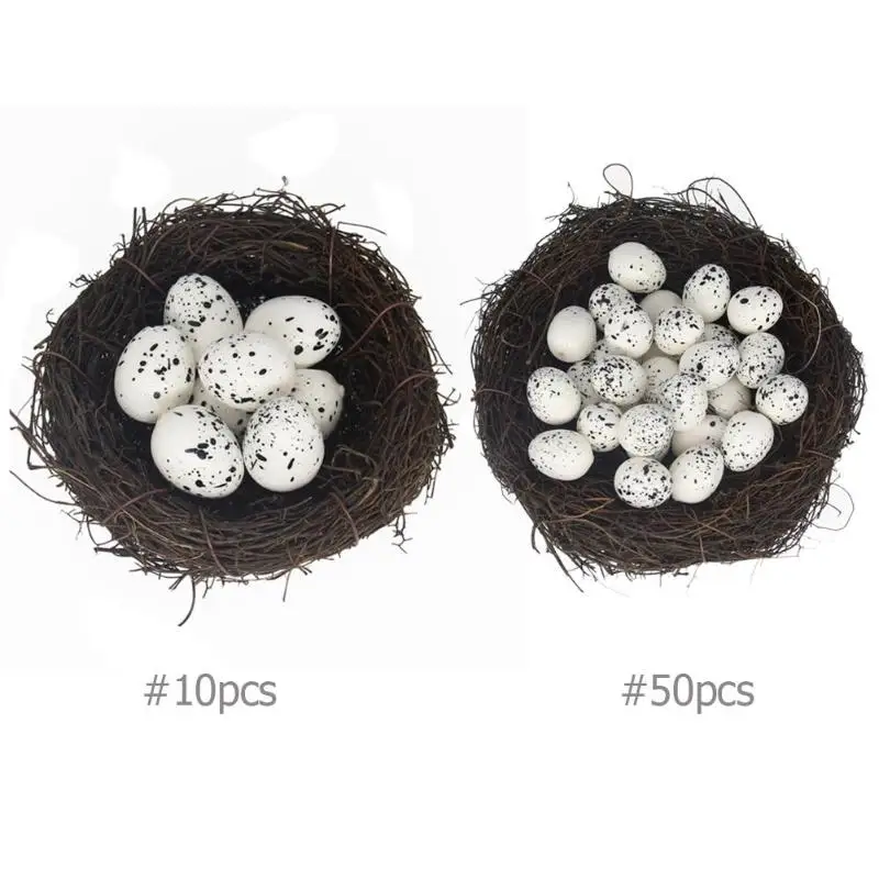 Пасхальное искусственное пенное перепелиное яйцо детская игрушка сделай сам