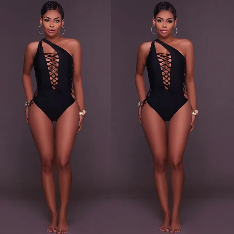 Женский слитный купальник горячая распродажа Монокини бандажный женский