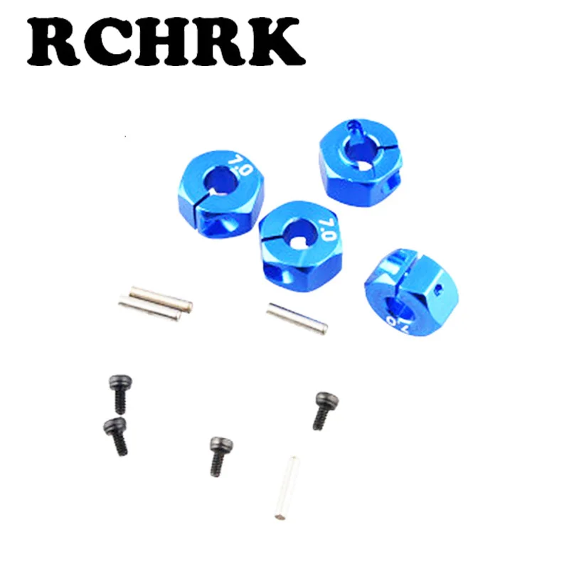 RC car 1:10 HSP 12MM universal wheel hexagonal seat adapter thick 7mm with a sub-crew modified thickening 7.0 | Игрушки и хобби