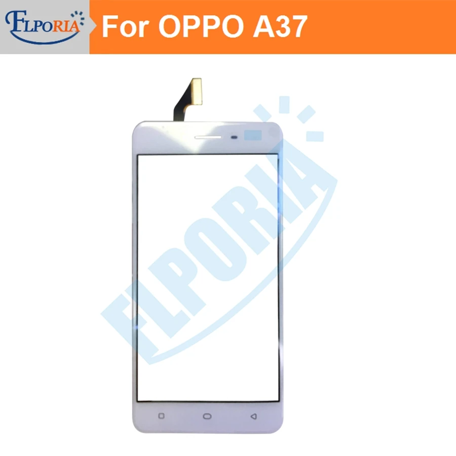 FLPORIA 1 шт. высококачественный защитный чехол для Oppo A37 Сенсорный экран Панель стекло на сенсорный экран Панель дигитайзер запасная крышка объектива(без ЖК-дисплей