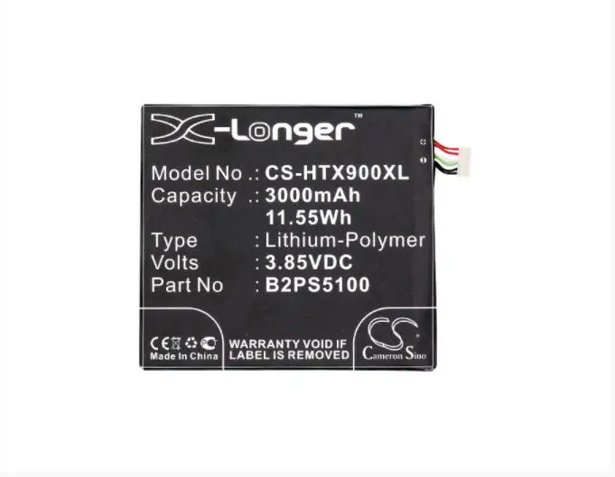 Аккумулятор Cameron Sino 3000 мАч для HTC D10i D10u D10w Desire 10 E56ML One X9 35h002505-01m B2PS5100 | Мобильные