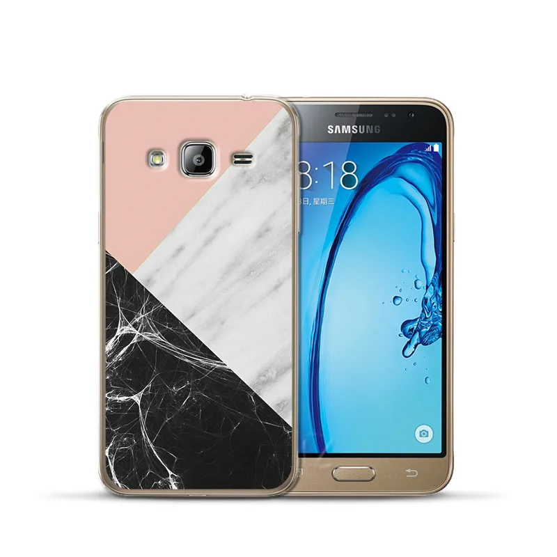 Роскошный чехол для Samsung Galaxy J3 J4 J5 J6 J7 J8 плюс J2 премьер-чехол для телефона, силиконовый чехол, чехол Etui Мрамор узор - Цвет: 1104